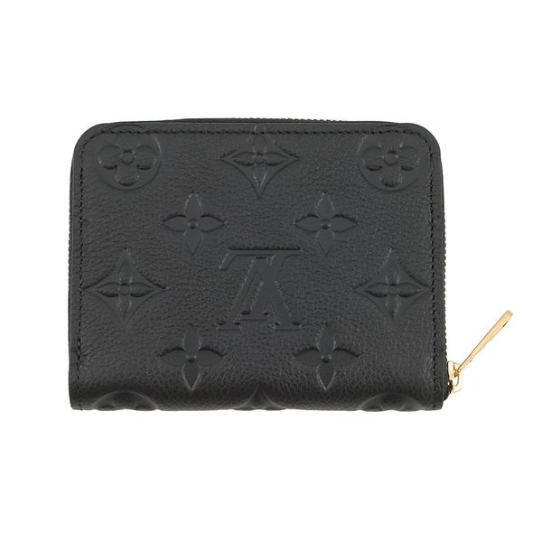 ルイヴィトン コインケース モノグラム・アンプラント ジッピー・コイン パース M28797 LOUIS VUITTON 財布 黒 ブラック