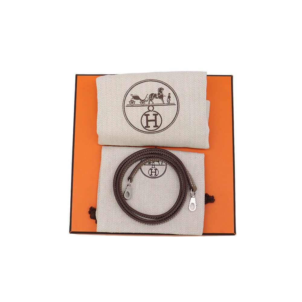 エルメス  ミニケリー2 ヴォーエプソン K刻印 シルバー金具2WAYレザーショルダーハンドバッグ レディース HERMES - エルメス ミニケリー2 ヴォーエプソン K刻印 シルバー金具