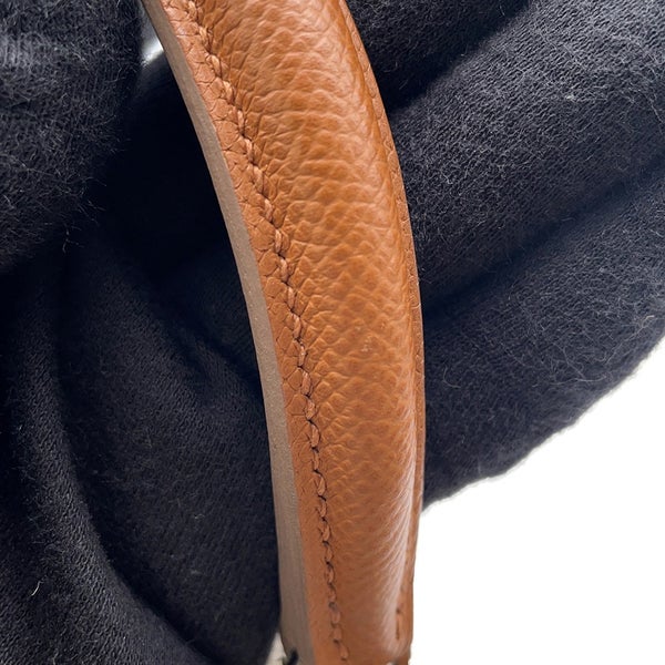 エルメス ハンドバッグ ケリー25 外縫い トリコロール クレ/ゴールド/モーヴペール/シルバー金具 エプソン W刻印 ２wayショルダー