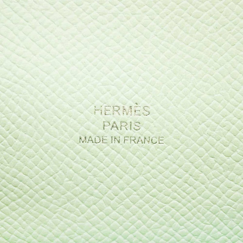 エルメス ショルダーウォレット ナップ トゥーゴー ヴェールペパーミント/シルバー金具 エプソン W刻印