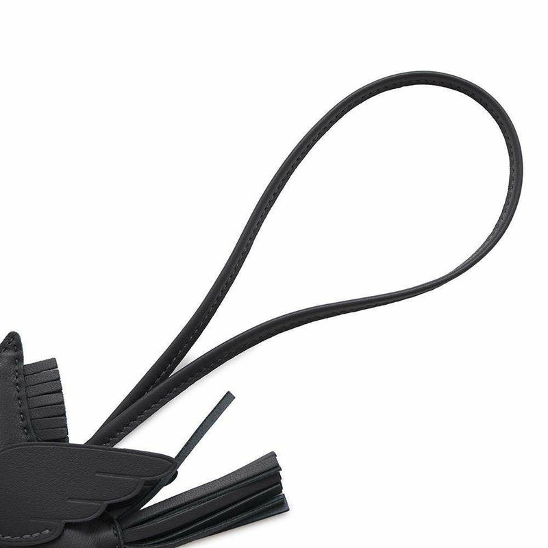 エルメス バッグチャーム ロデオPM ペガサス アルドワーズ ラムスキン W刻印 HERMES チャーム