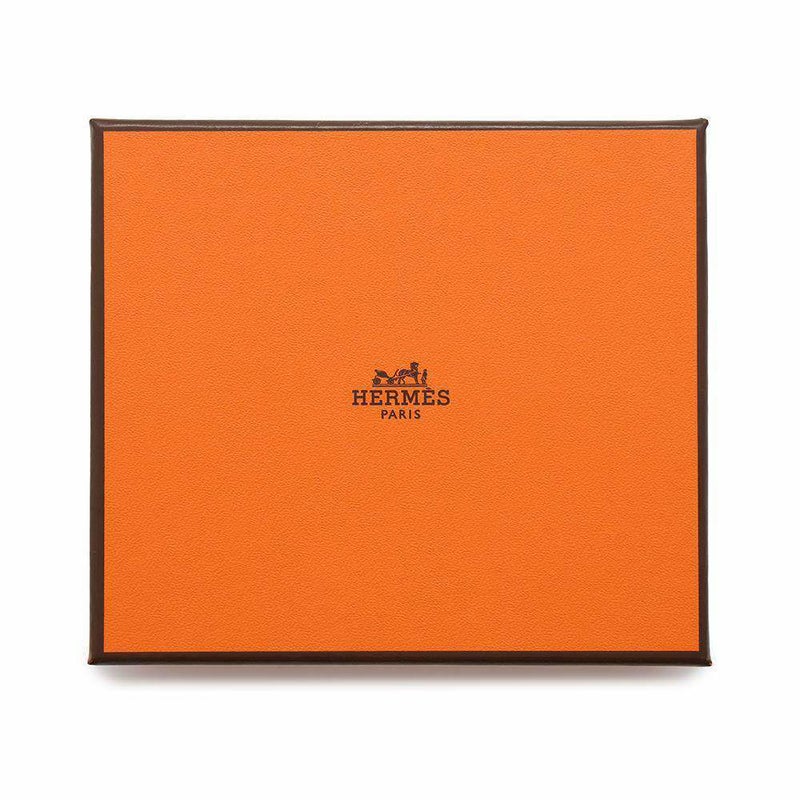 エルメス コインケース アザップコンパクト シルクイン ブラック/シルバー金具 エプソン W刻印