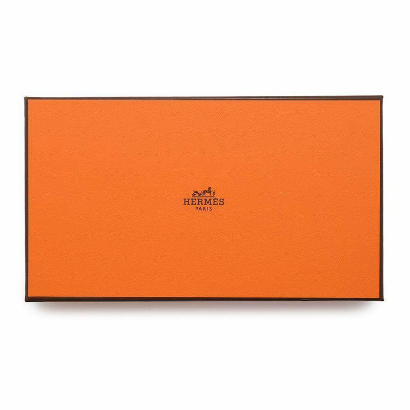 エルメス 長財布 アザップロング シルクイン エトゥープ/シルバー金具 エプソン W刻印 財布