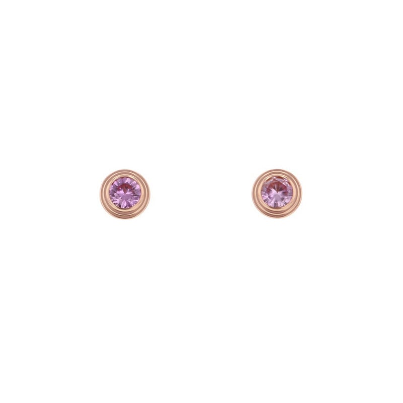 カルティエ ピアス カルティエ ダムール イヤリング ピンクサファイア 2P K18PGピンクゴールド B8043400 Cartier