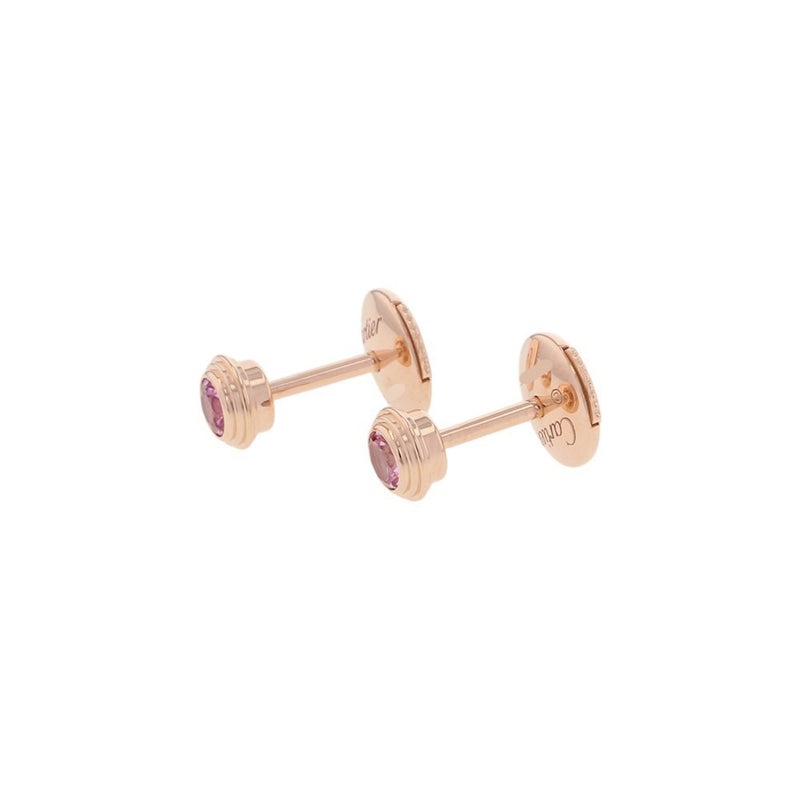 カルティエ ピアス カルティエ ダムール イヤリング ピンクサファイア 2P K18PGピンクゴールド B8043400 Cartier