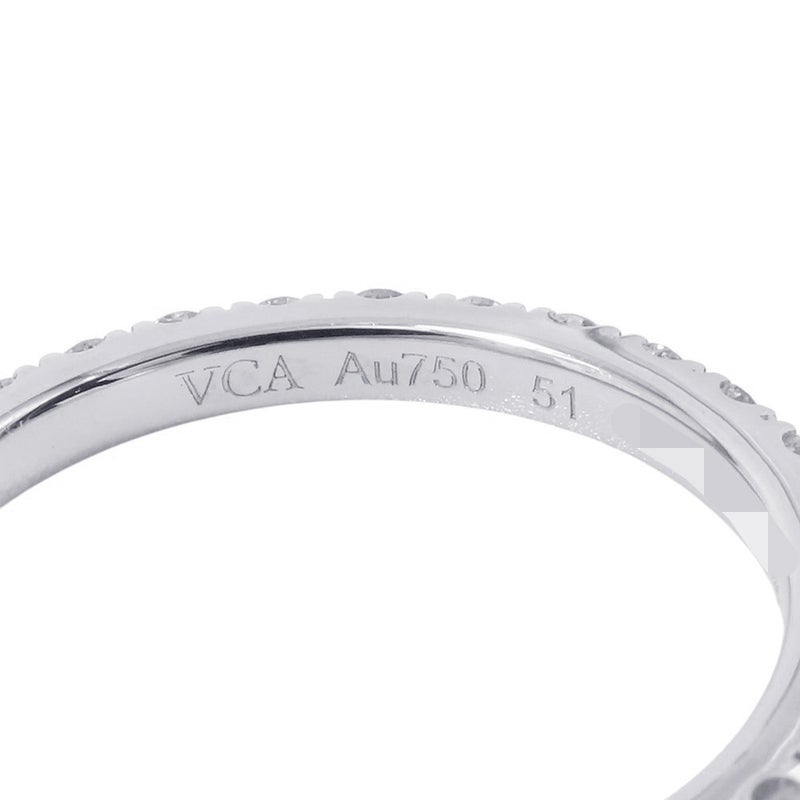ヴァンクリーフ&アーペル リング フェリシテ エタニティ ダイヤ 29P 計0.7ct K18WGホワイトゴールド サイズ51 VCARP7RG00 指輪