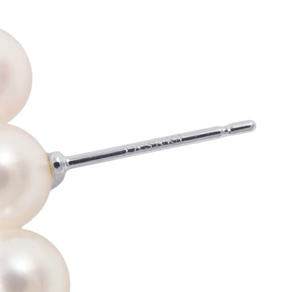 タサキ ピアス バランス プラス イヤリング あこや真珠 パール K18WGホワイトゴールド E-3842-18KWG TASAKI