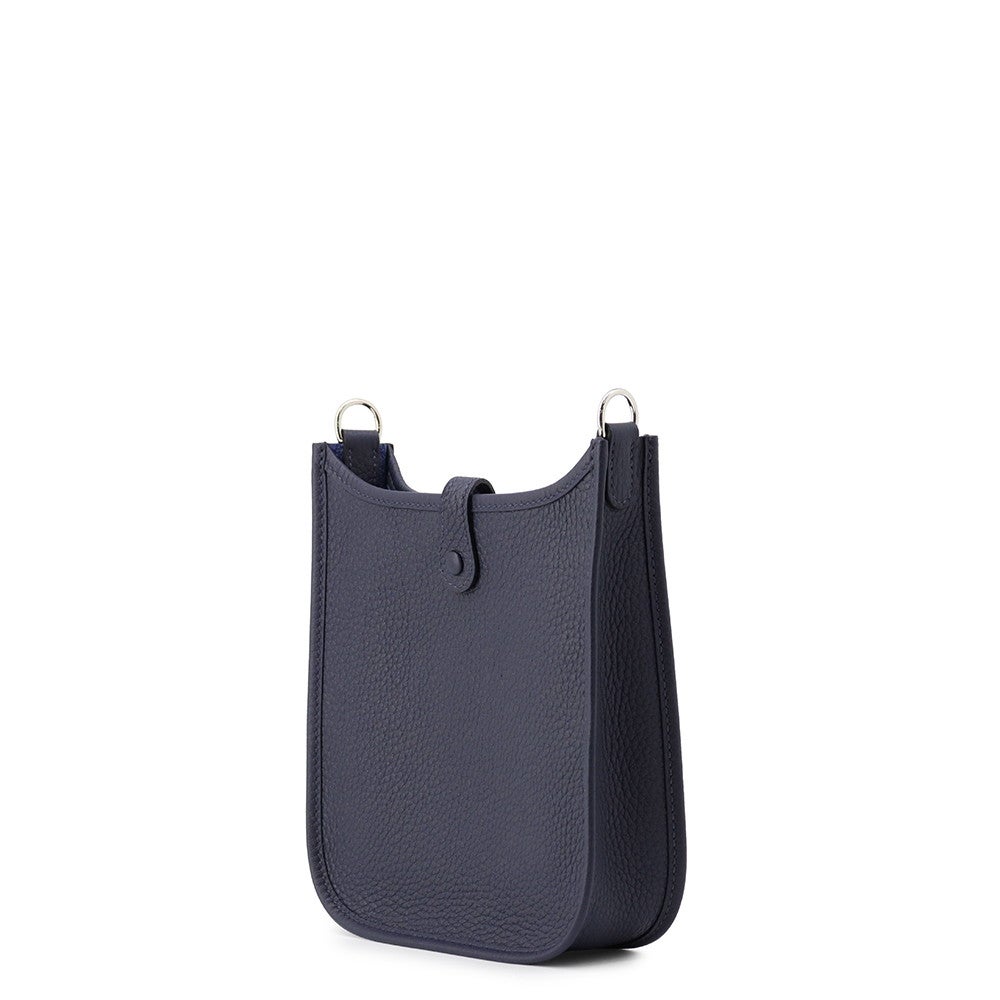 HERMES エルメス エヴリン TPM トリヨン ブルーニュイ ショルダー バッグ 美品 k1543 HERMES - HERMES エルメス エヴリン TPM トリヨン ブルーニュイ