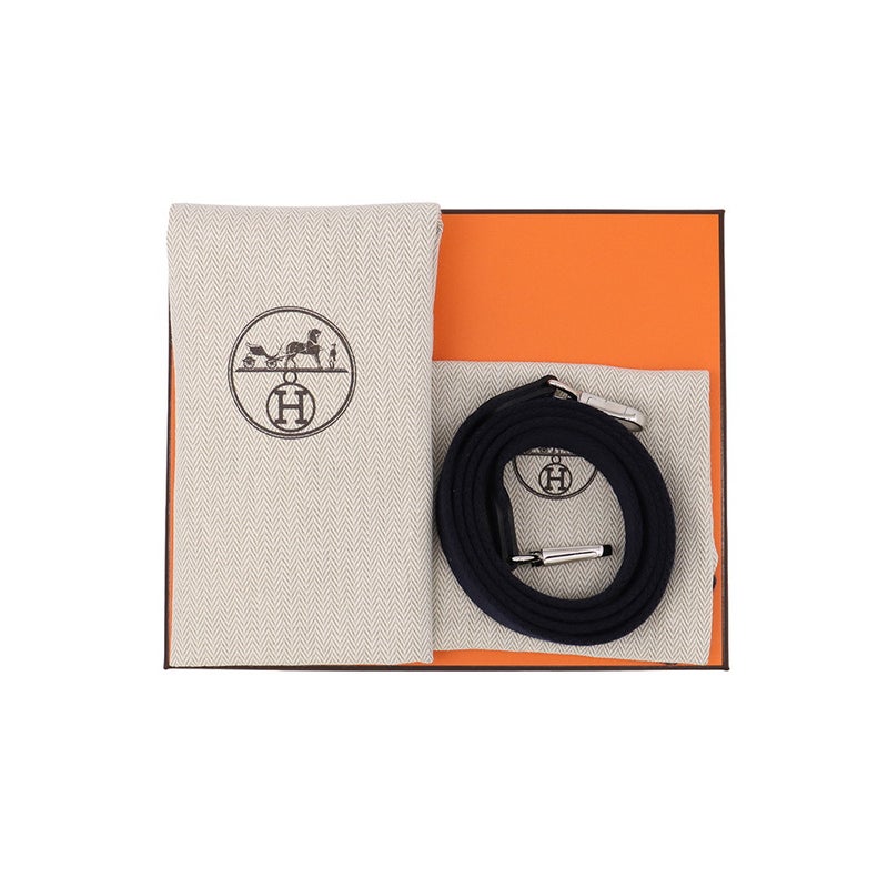 エルメス ショルダーバッグ エブリンTPM 111cm ブルーニュイ/シルバー金具 トリヨンクレマンス K刻印 HERMES Evelyne