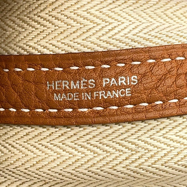 エルメス トートバッグ ガーデンパーティTPM ゴールド/シルバー金具 ネゴンダ G刻印 HERMES Garden Party