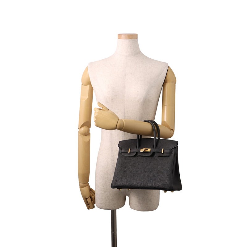 エルメス バーキン25 プロン/ゴールド金具 トゴ K刻印 HERMES Birkin ハンドバッグ