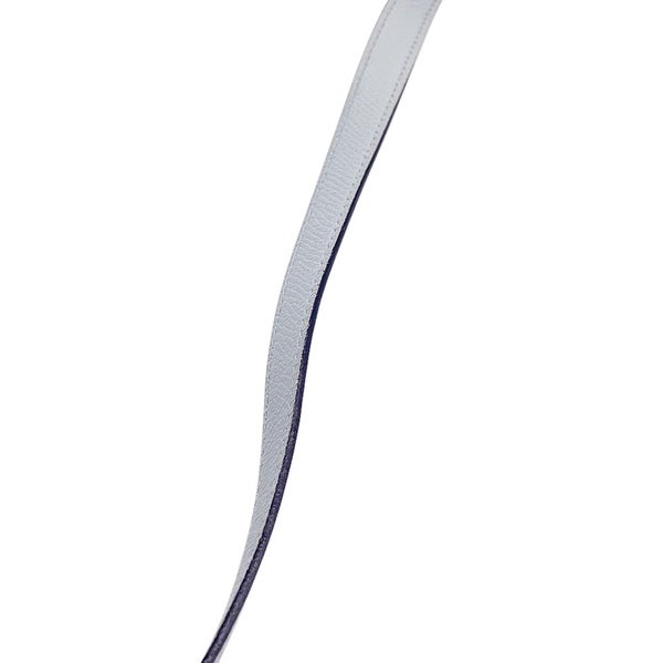 エルメス ハンドバッグ ケリー28 外縫い ブルーグラシエ/シルバー金具 エプソン C刻印 ２wayショルダー