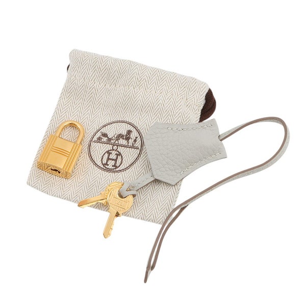 エルメス バーキン30 パールグレー/ゴールド金具 トゴ D刻印 HERMES Birkin ハンドバッグ