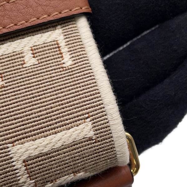 ロエベ ショルダーストラップ アナグラム キャンバス レザー C886T90X01 LOEWE ストラップ
