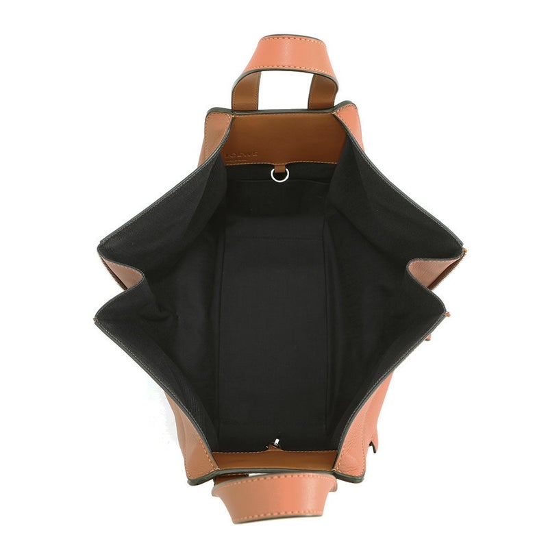 ロエベ ショルダーバッグ ハンモックバッグ スモール クラシックカーフレザー 387.30.S35 LOEWE 2WAY ブラウン