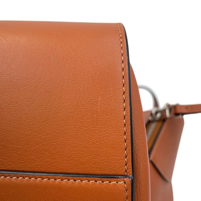 ロエベ ショルダーバッグ ハンモックバッグ スモール クラシックカーフレザー 387.30.S35 LOEWE 2WAY ブラウン