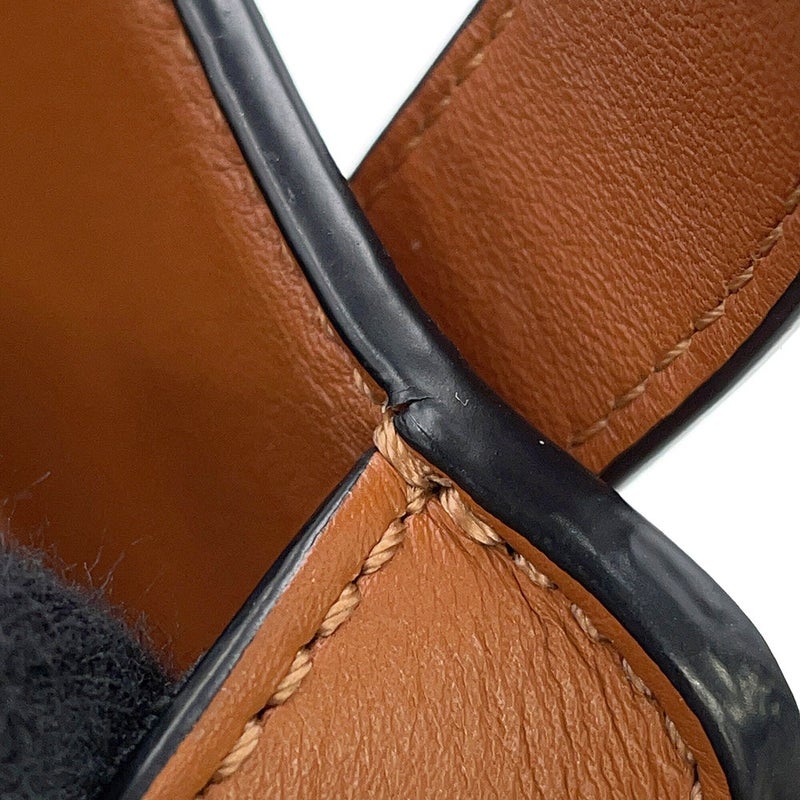 ロエベ ショルダーバッグ ハンモックバッグ スモール クラシックカーフレザー 387.30.S35 LOEWE 2WAY ブラウン