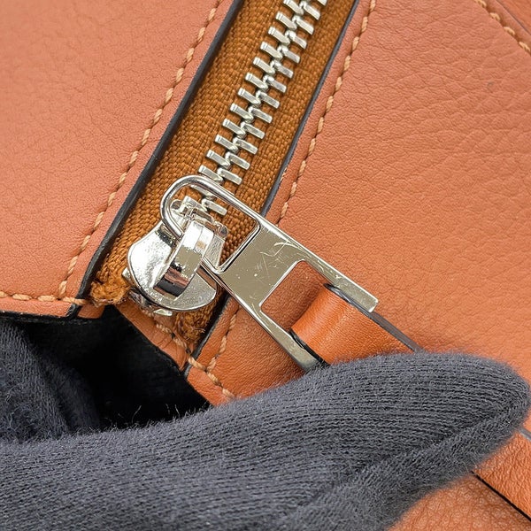 ロエベ ショルダーバッグ ハンモックバッグ スモール クラシックカーフレザー 387.30.S35 LOEWE 2WAY ブラウン