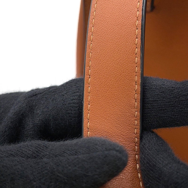 ロエベ ショルダーバッグ ハンモックバッグ スモール クラシックカーフレザー 387.30.S35 LOEWE 2WAY ブラウン