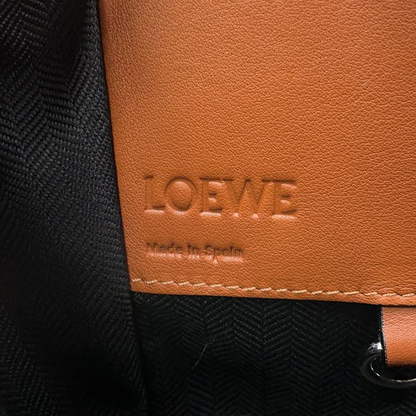 ロエベ ショルダーバッグ ハンモックバッグ スモール クラシックカーフレザー 387.30.S35 LOEWE 2WAY ブラウン