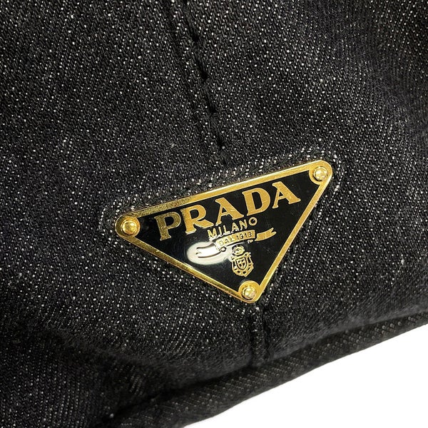 プラダ トートバッグ カナパ CANAPA ミディアム 1BG642 PRADA 黒 2way