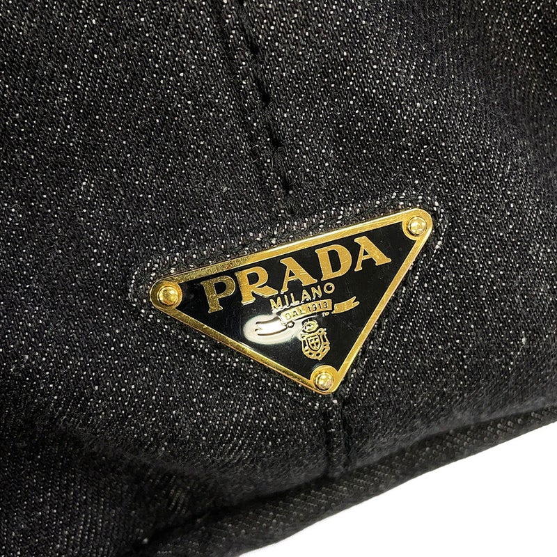 プラダ トートバッグ カナパ CANAPA ミディアム 1BG642 PRADA 黒 2way