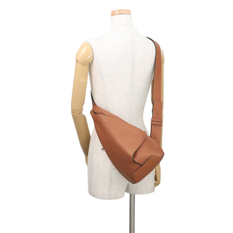 ロエベ ボディバッグ アントン スリングバッグ レザー B511A09X06 LOEWE ブラウン