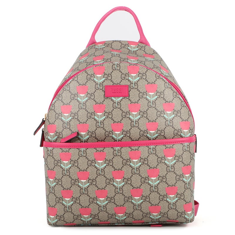 グッチ バックパック GGスプリーム フラワープリント チルドレンズ 782708 GUCCI リュック キッズ キム・スンヨン