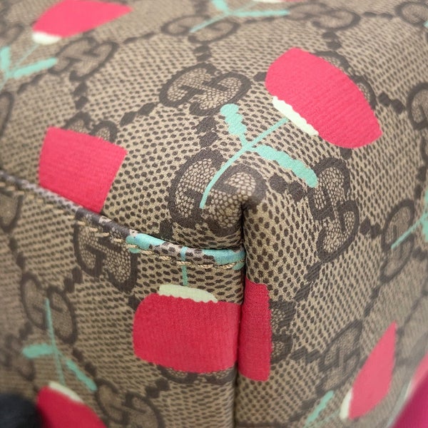 グッチ バックパック GGスプリーム フラワープリント チルドレンズ 782708 GUCCI リュック キッズ キム・スンヨン
