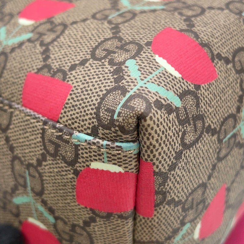 グッチ バックパック GGスプリーム フラワープリント チルドレンズ 782708 GUCCI リュック キッズ キム・スンヨン