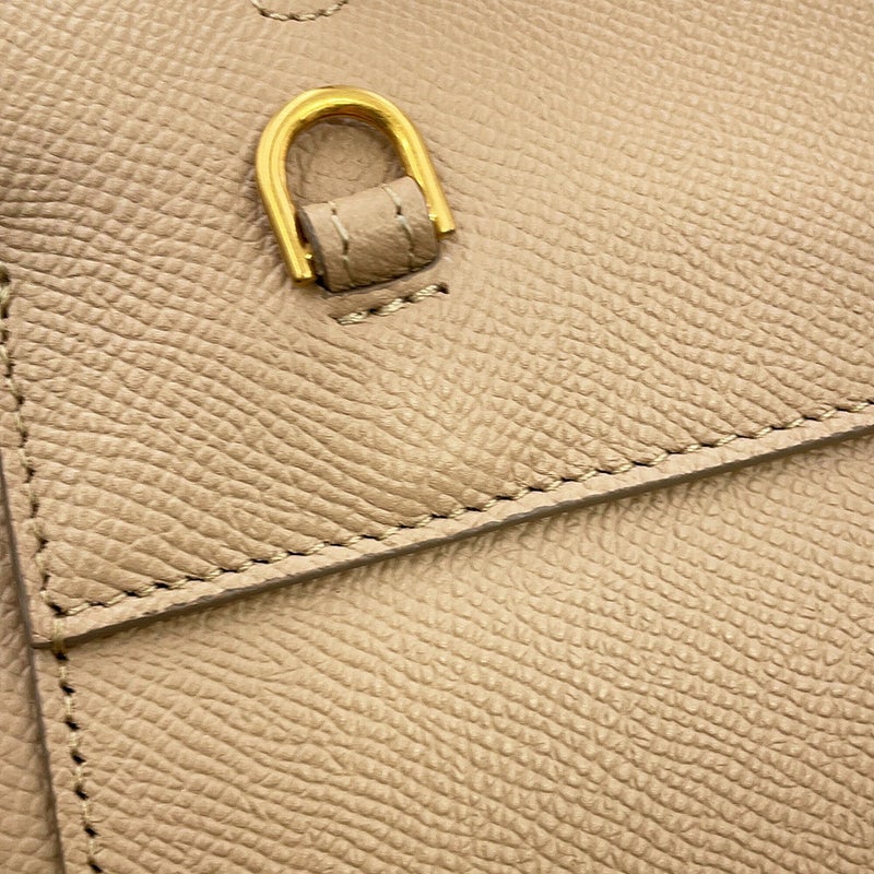 セリーヌ ハンドバッグ ベルトバッグ ナノ グレインドカーフレザー 189003 CELINE 2way ベージュ