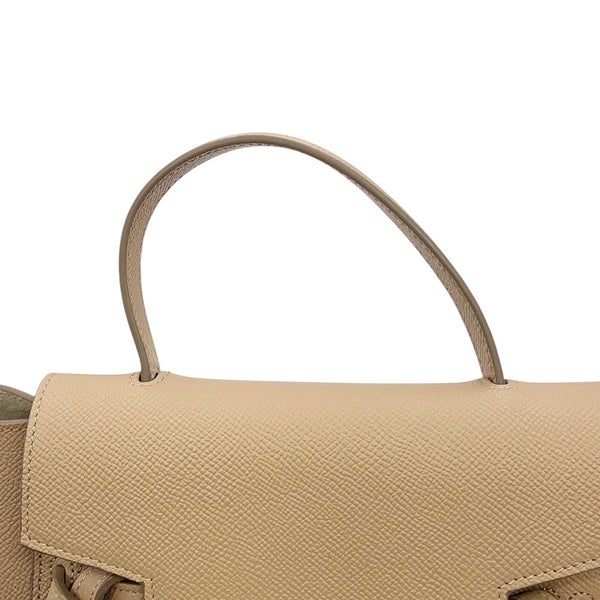 セリーヌ ハンドバッグ ベルトバッグ ナノ グレインドカーフレザー 189003 CELINE 2way ベージュ