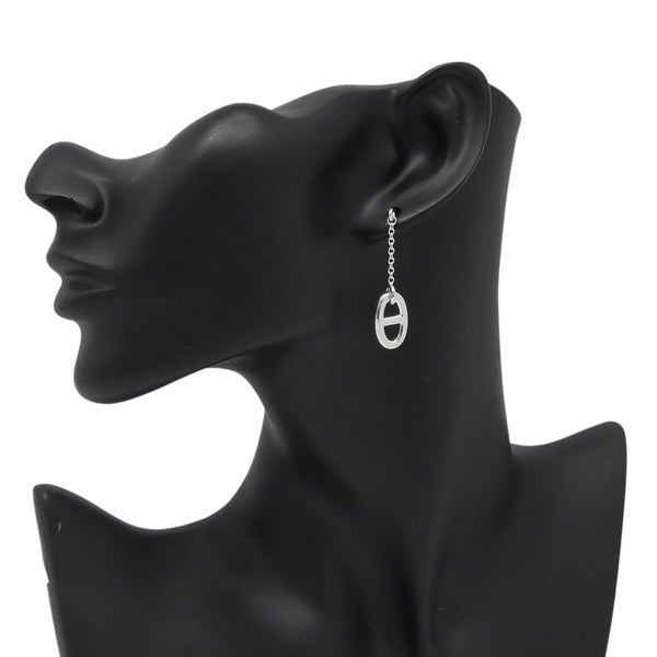 エルメス ピアス シェーヌダンクル ファランドール ピアス MM Earrings SV925シルバー HERMES ジュエリー