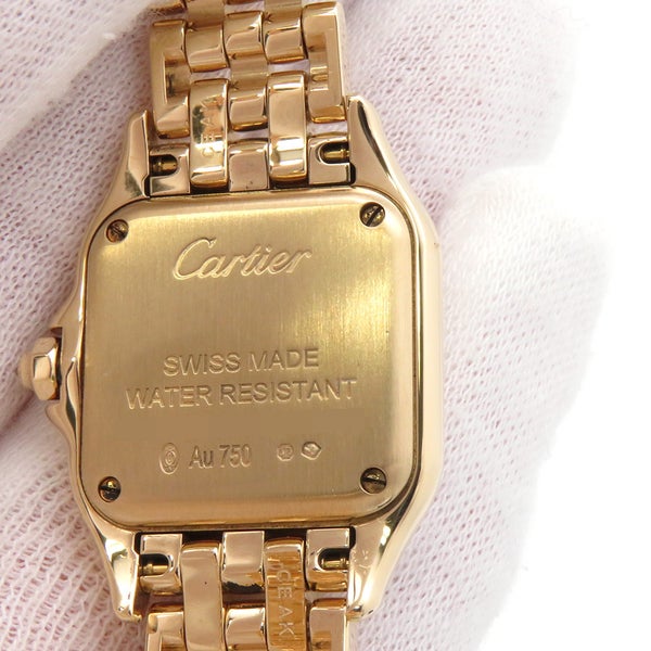 カルティエ パンテール ドゥ カルティエ SM ダイヤベゼル WJPN0015 Cartier 腕時計 白文字盤