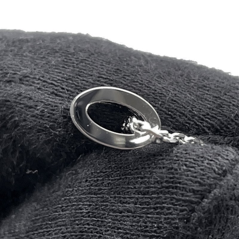 エルメス ネックレス ミニ・ポップアッシュ ホワイト/シルバー金具 HERMES アクセサリー 白