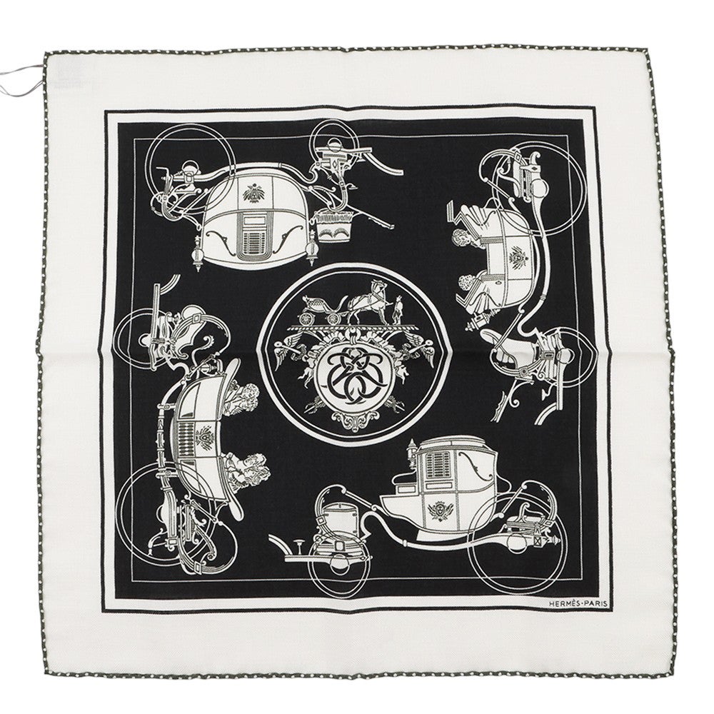 本日限定❗【新品】HERMES ガヴロッシュ スカーフ カシシル エクスリブリス エルメス スカーフ カレ45 ガヴロッシュ エクスリブリス Ex-Libris