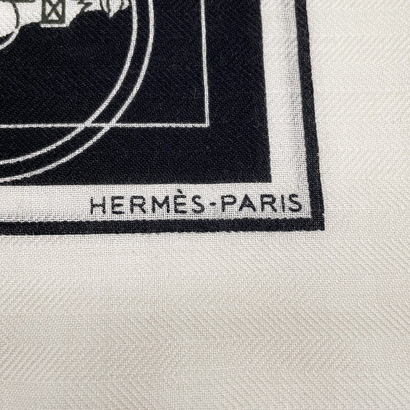 エルメス スカーフ カレ45 ガヴロッシュ エクスリブリス Ex-Libris カシミヤ シルク HERMES 2025年秋