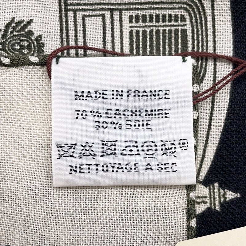 エルメス スカーフ カレ45 ガヴロッシュ エクスリブリス Ex-Libris カシミヤ シルク HERMES 2025年秋