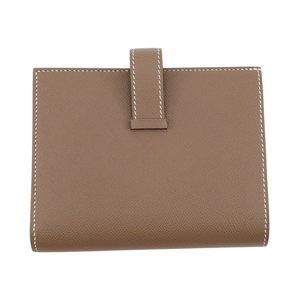 エルメス 二つ折り財布 ベアンコンパクト/ゴールド金具 ヴォーマダム W刻印 財布