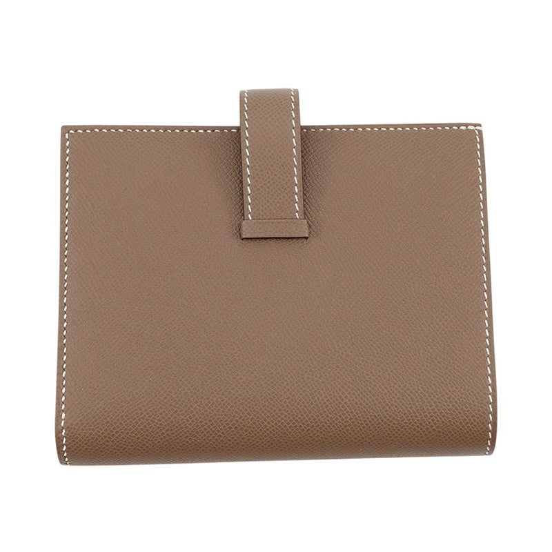 エルメス 二つ折り財布 ベアンコンパクト/ゴールド金具 ヴォーマダム W刻印 財布
