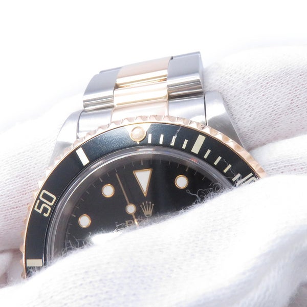 ロレックス サブマリーナ デイト コンビ S番 SS/K18YG 16613 ROLEX 腕時計 黒文字盤