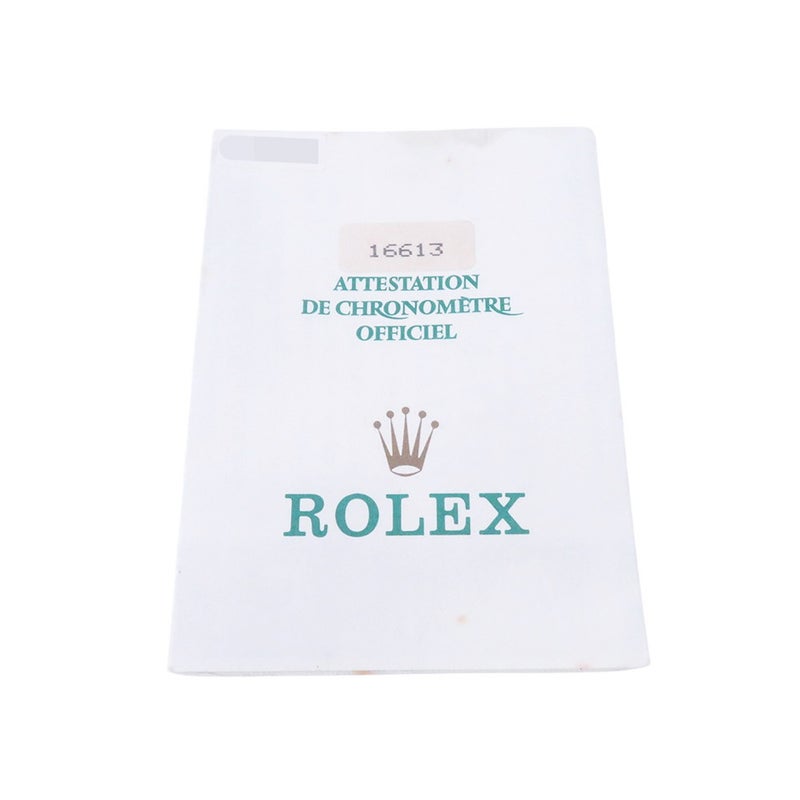 ロレックス サブマリーナ デイト コンビ S番 SS/K18YG 16613 ROLEX 腕時計 黒文字盤