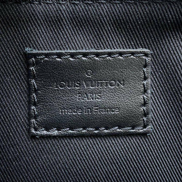 ルイヴィトン ボディバッグ モノグラム・マカサー クリストファー・バムバッグ M45337 ヴィトン メンズ ブラック 黒