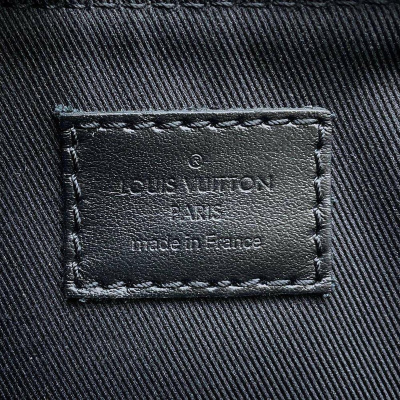 ルイヴィトン ボディバッグ モノグラム・マカサー クリストファー・バムバッグ M45337 ヴィトン メンズ ブラック 黒