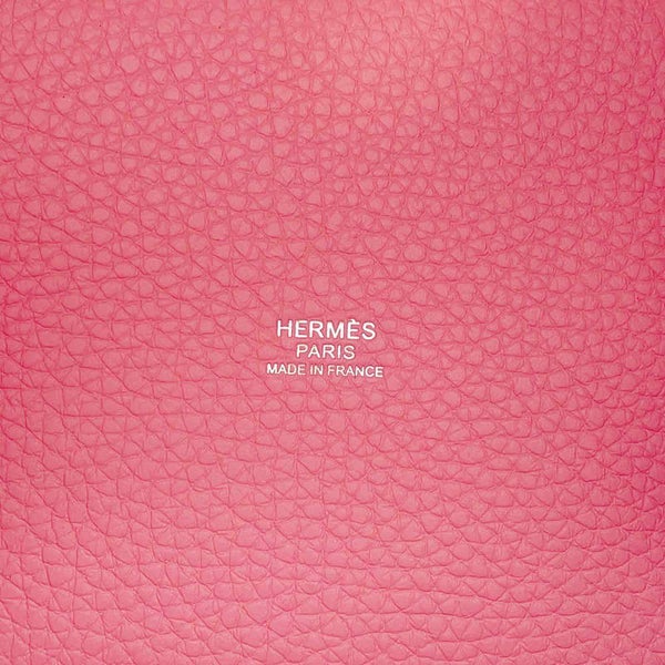 エルメス ハンドバッグ ピコタンロックPM ローズアザレ/シルバー金具 トリヨンクレマンス W刻印