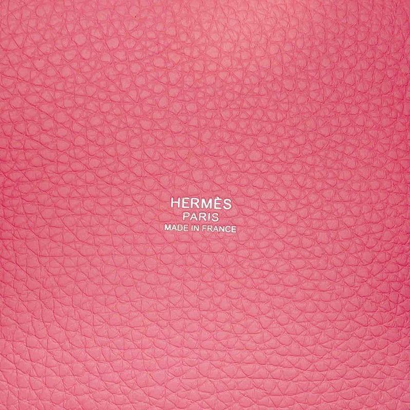 エルメス ハンドバッグ ピコタンロックPM ローズアザレ/シルバー金具 トリヨンクレマンス W刻印