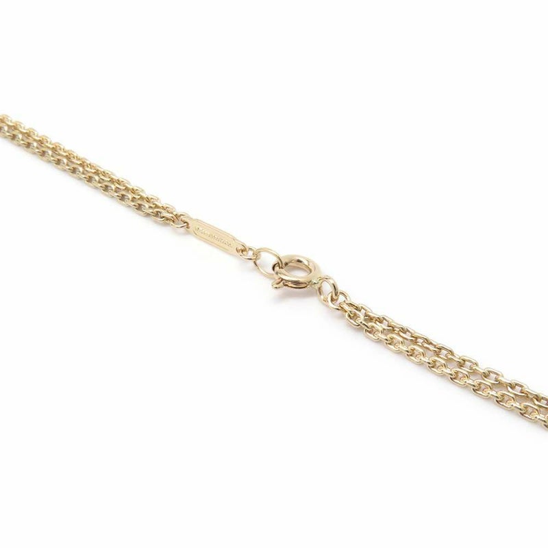 ティファニー ネックレス ハードウェア ラージ ダブル リンク ペンダント ダイヤモンド 計0.74ct K18YGイエローゴールド 70353075