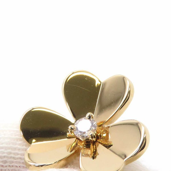 ヴァンクリーフ&アーペル ネックレス フリヴォル ネックレス 9フラワー ダイヤ 129P 計1.4ct K18YGイエローゴールド VCARP3W600