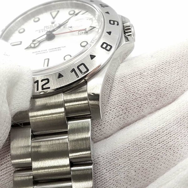 ロレックス エクスプローラー2 M番 16570 ROLEX 腕時計 白文字盤