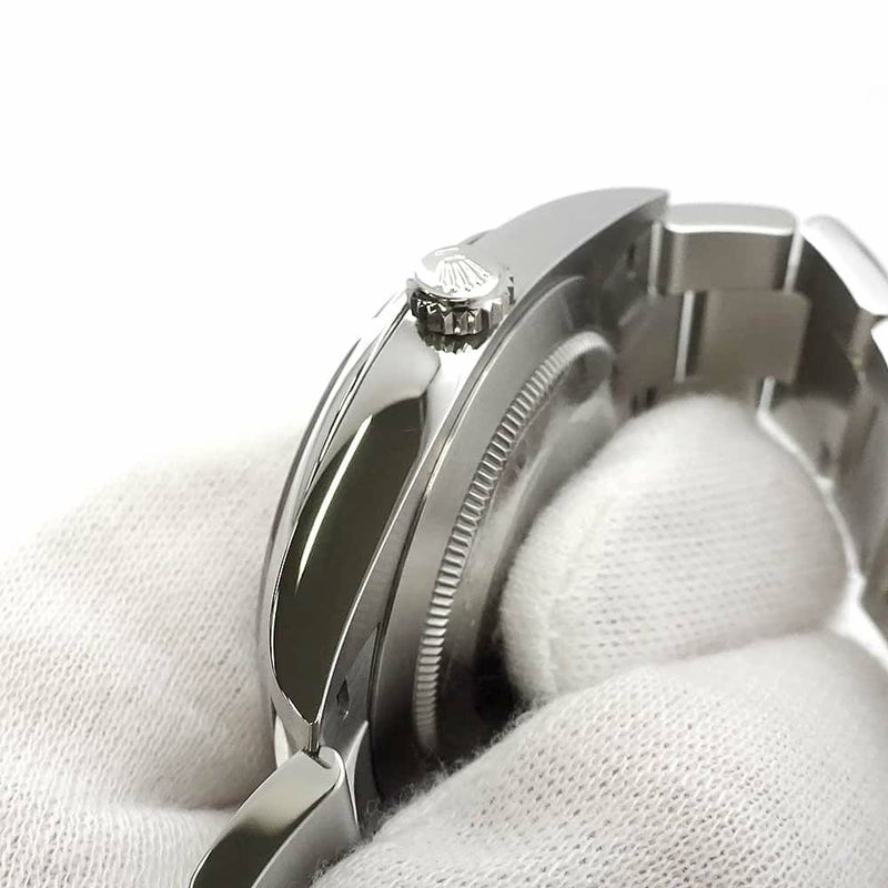 ロレックス オイスターパーペチュアル41 ランダムシリアル ルーレット 124300 ROLEX 腕時計 グリーン文字盤